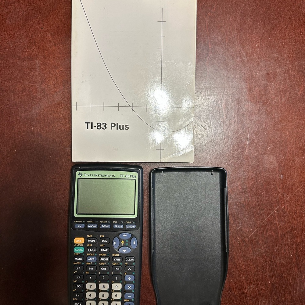 Texas Instruments TI-83 Plus Graphing Calculator - Black